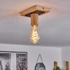 Represita Plafondlamp Natuurlijke kleuren, Zwart, 1-licht
