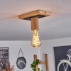Represita Plafondlamp Natuurlijke kleuren, Zwart, 1-licht