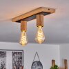 Represita Plafondlamp Bruin, Zwart, 2-lichts