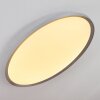 Kombito Plafondpaneel LED Zilver, Wit, 1-licht, Afstandsbediening