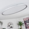 Kombito Plafondpaneel LED Zilver, Wit, 1-licht, Afstandsbediening