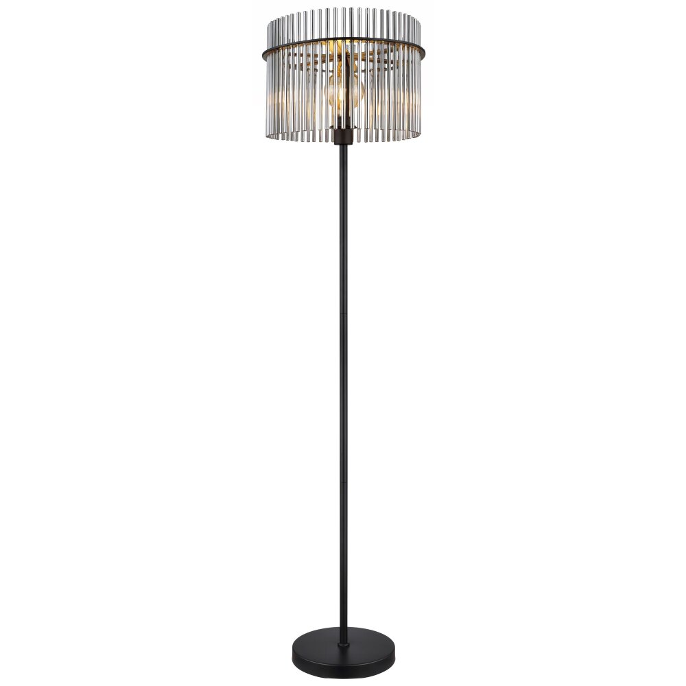 Globo GORLEY Staande lamp Zwart, 1-licht main product photo