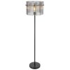 Globo GORLEY Staande lamp Zwart, 1-licht