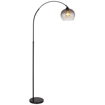 Globo NEWCASTLE Staande lamp Zwart, 1-licht Globo NEWCASTLE Staande lamp Zwart, 1-licht