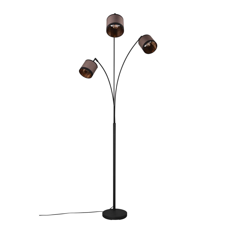 Reality DAVOS Staande lamp Taupe, 3-lichts