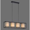 Leuchten Direkt RAVEN Hanglamp Zwart, 4-lichts