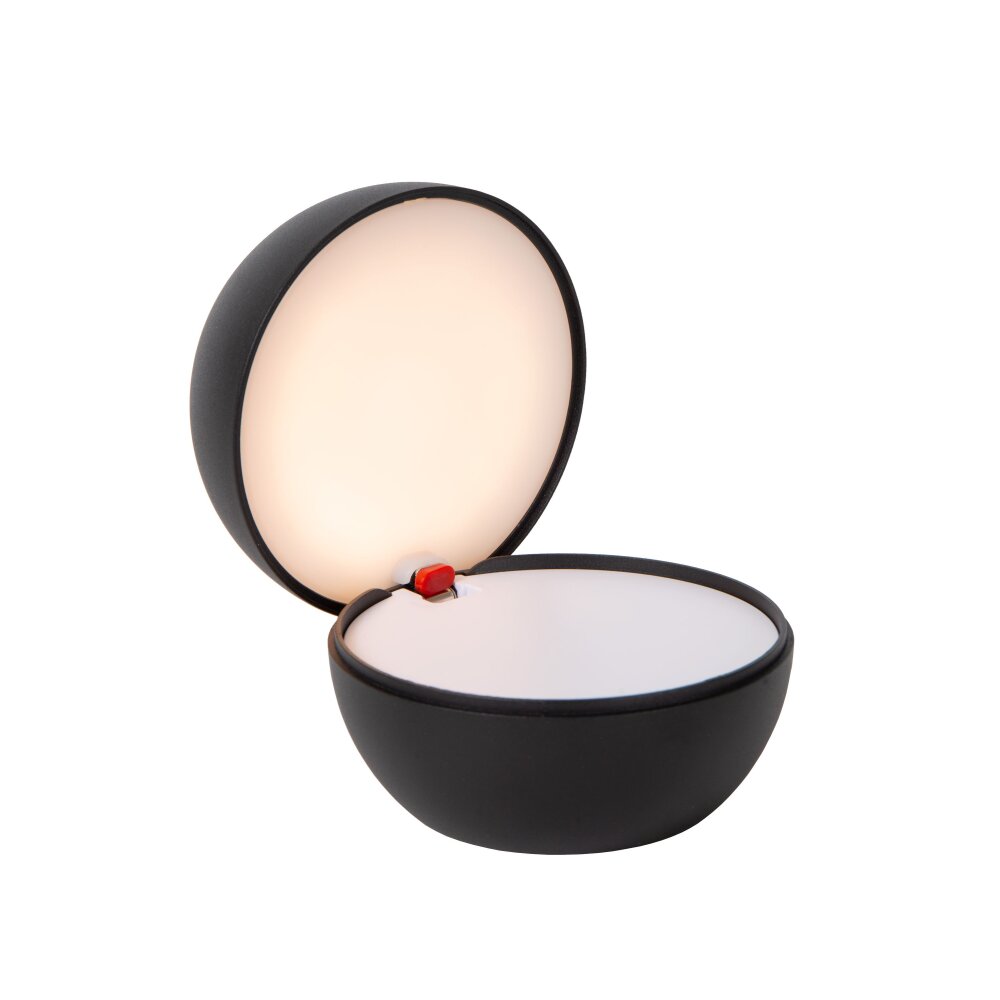 Lucide CLIPPER Tafellamp LED Zwart, 1-licht main product photo