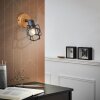 Brilliant Gwen Muurlamp Hout donker, 1-licht