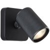 Brilliant Marty Muurlamp Zwart, 1-licht