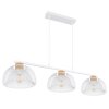 Globo VITIANO Hanger Bruin, Wit, 3-lichts