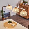 Besancon Hanglamp Bruin, Wit, 3-lichts