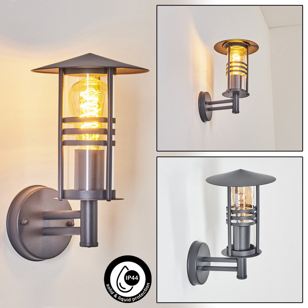 Forli Buiten muurverlichting Antraciet, 1-licht main product photo