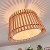 Napili Plafondlamp Zwart, 1-licht