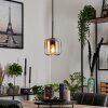 Lauden Hanger Glas 15 cm Amber, Duidelijk, 1-licht