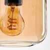 Lauden Hanger Glas 15 cm Amber, 3-lichts