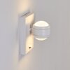 Borlo Buiten muurverlichting LED Wit, 2-lichts, Bewegingsmelder