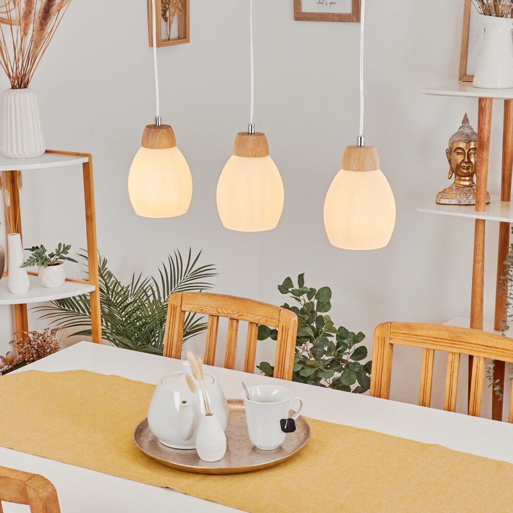 Ombucta Hanger Natuurlijke kleuren, 3-lichts main product photo