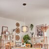 Begonte Hanger Taupe, 1-licht