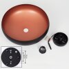 Guayo Plafondlamp Zwart, 1-licht