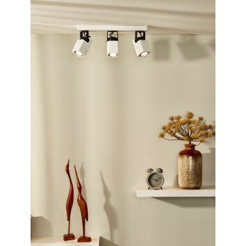 Lucide ROAX Plafondlamp Wit, 3-lichts Lucide ROAX Plafondlamp Wit, 3-lichts