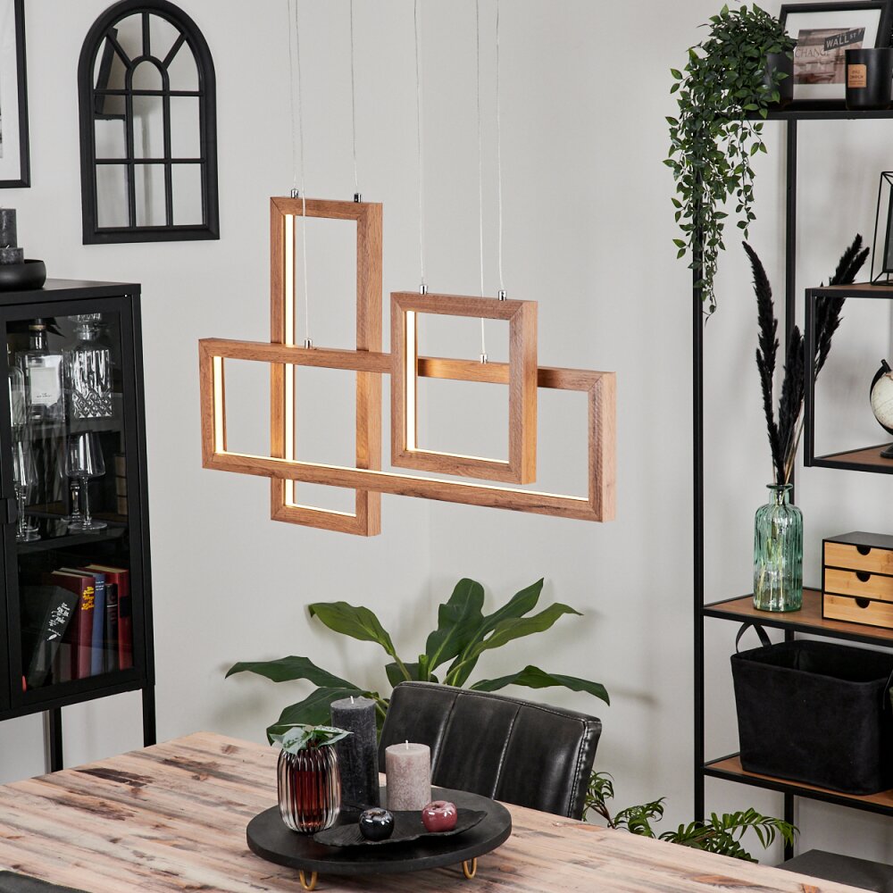 Fairburn Hanglamp LED Zwart, 1-licht main product photo
