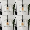 Lauden Hanger Glas 20cm Duidelijk, 3-lichts