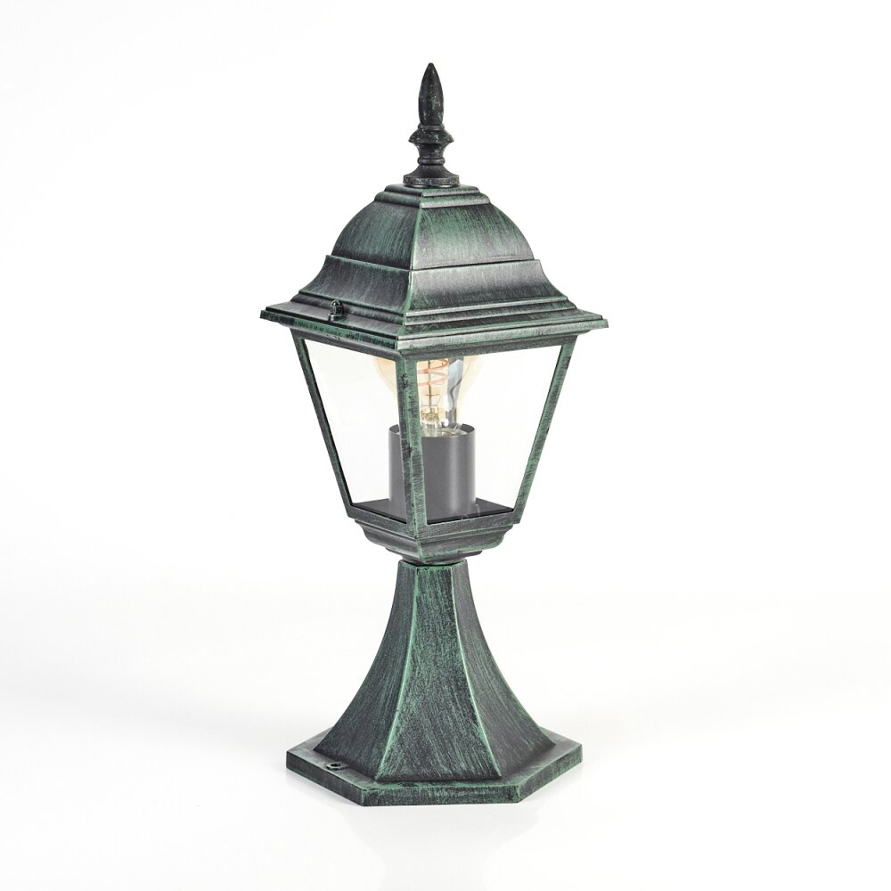 Naofe Sokkellamp Groen, Zwart, 1-licht