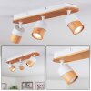 Blondo Plafondlamp Natuurlijke kleuren, Wit, 3-lichts