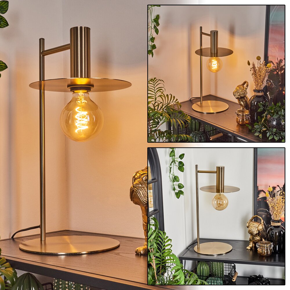 Faido Tafellamp Messing, 1-licht main product photo
