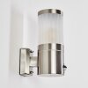 Tolsona Buiten muurverlichting Nikkel mat, 1-licht, Bewegingsmelder