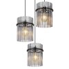 Globo GORLEY Hanger Zwart, 3-lichts