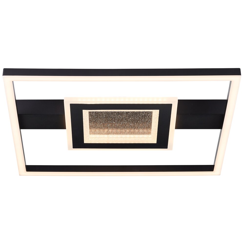 Brilliant Queens Plafondlamp LED Zwart, 1-licht main product photo