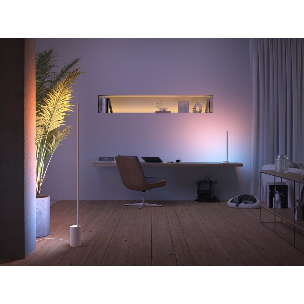 Philips Hue Signe Staande lamp LED Wit, 1-licht, Kleurwisselaar