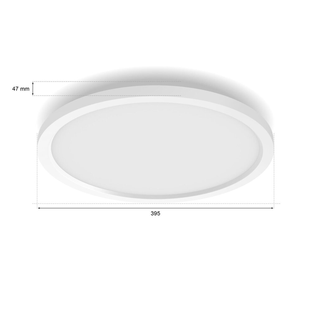 Philips Hue Surimu Plafondpaneel LED Wit, 1-licht