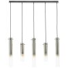 Brilliant Glasini Hanglamp Zwart, 5-lichts