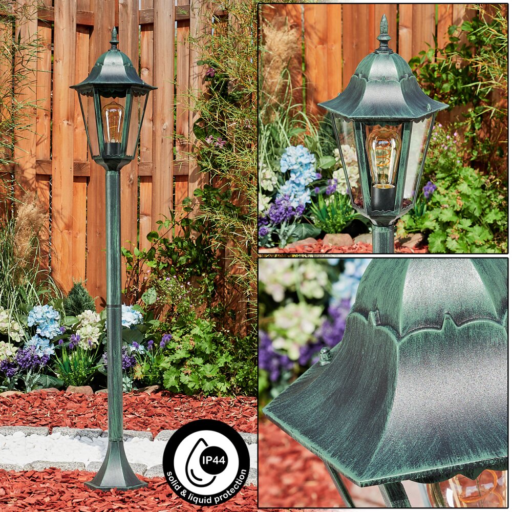 Hongkong Padverlichting Groen, Zwart, 1-licht main product photo