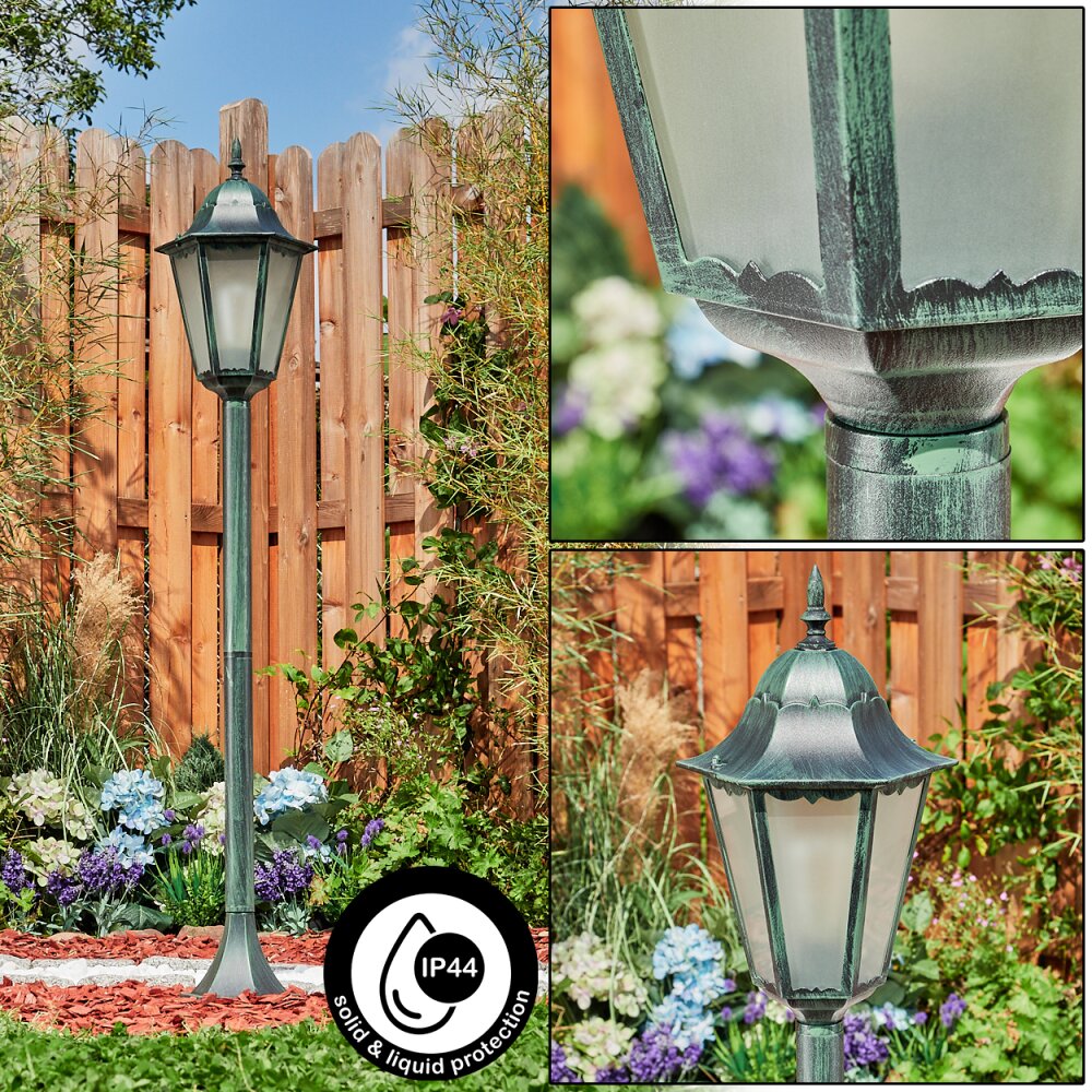 Hongkong Padverlichting Groen, Zwart, 1-licht main product photo