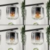 Lauden Hanglamp Glas 15 cm Duidelijk, Rookkleurig, 4-lichts
