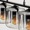Lauden Hanglamp Glas 15 cm Duidelijk, Rookkleurig, 4-lichts