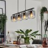 Lauden Hanglamp Glas 15 cm Duidelijk, Rookkleurig, 4-lichts