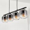 Lauden Hanglamp Glas 15 cm Duidelijk, Rookkleurig, 4-lichts