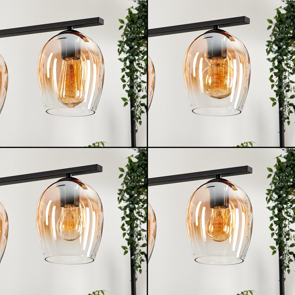 Vevino Hanglamp Glas 15 cm Duidelijk, 4-lichts