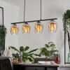 Vevino Hanglamp Glas 15 cm Duidelijk, 4-lichts