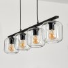 Lauden Hanglamp Glas 15 cm Duidelijk, 4-lichts