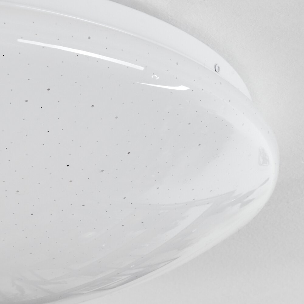 Melres Plafondlamp LED Wit, 1-licht, Afstandsbediening