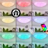 Melres Plafondlamp LED Wit, 1-licht, Afstandsbediening