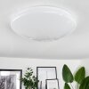 Melres Plafondlamp LED Wit, 1-licht, Afstandsbediening