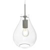 Steinhauer Glass light Hanglamp roestvrij staal, 1-licht