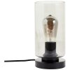 Brilliant Mesmer Tafellamp Zwart, 1-licht
