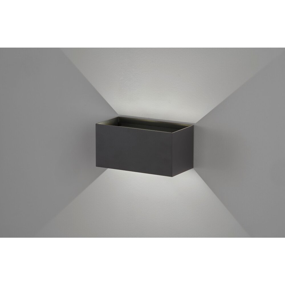 Fischer & Honsel Wallo Muurlamp LED Zwart, 4-lichts main product photo